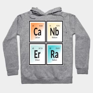 Canberra Periodic Table Hoodie